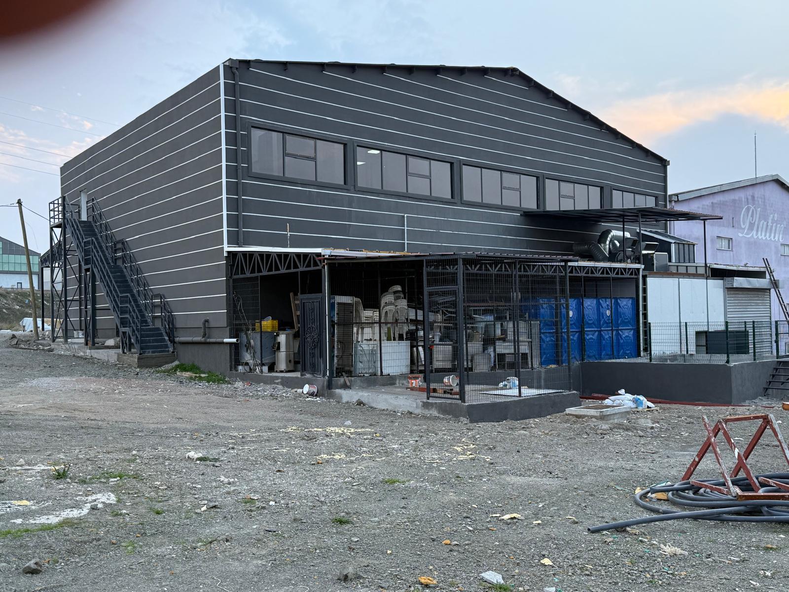 Crane Food Catering Anahtar Teslim Bina İnşaat Yapımı - Görsel 4